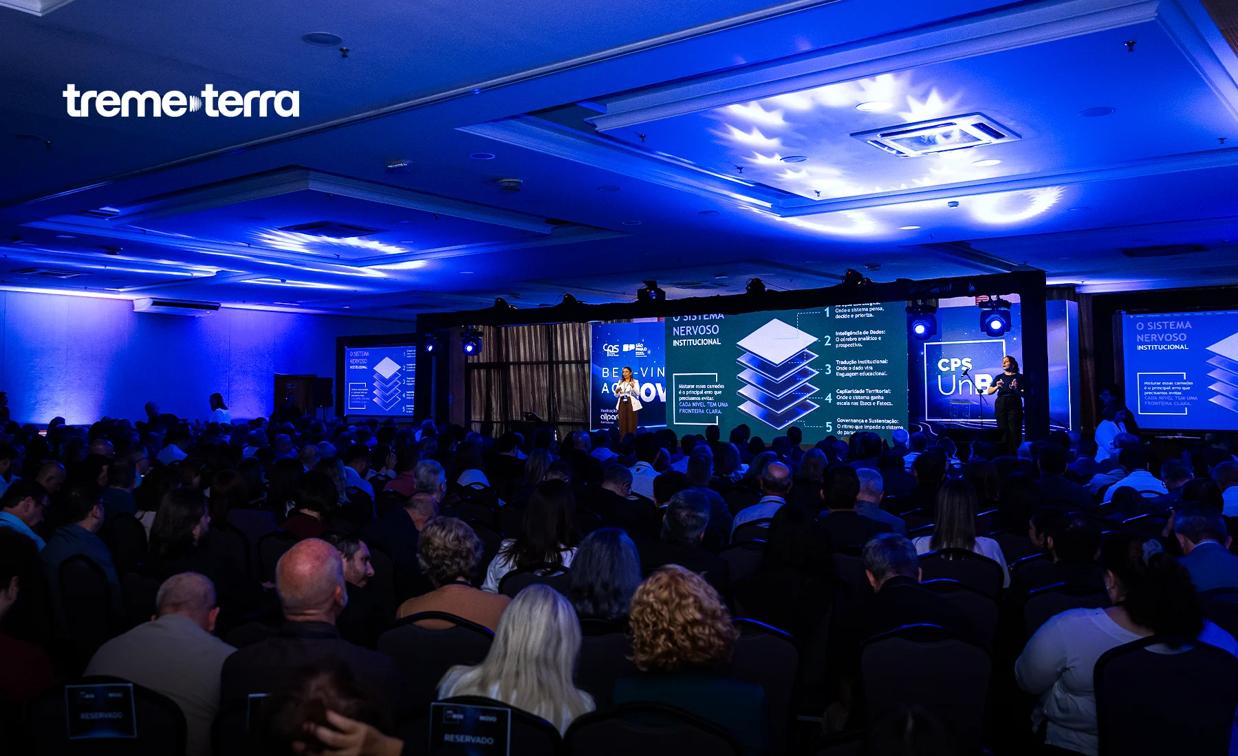 Evento real produzido pela Treme Terra Audiovisual